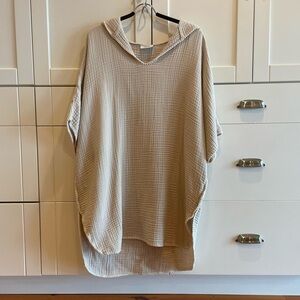 Parachute Cloud Cotton Beach Cover Up XS/S Bone / Beige